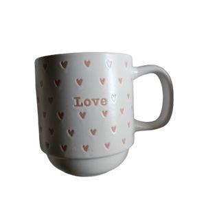 Sheffield Home Mug pink and white